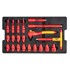 NEO TOOLS Električarski servisni set, 52 dijela, u 22" kovčegu